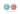 【MIT】Pilolo Light Tone Ball - 2 Color / Set